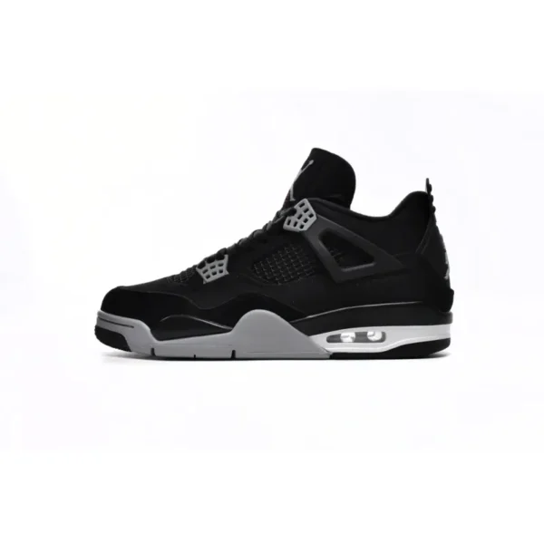 Cheap Air Jordan 4 Retro Black Canvas DH7138-006