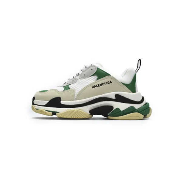 Balenciaga Triple S White Green 536737 W09O1 9090