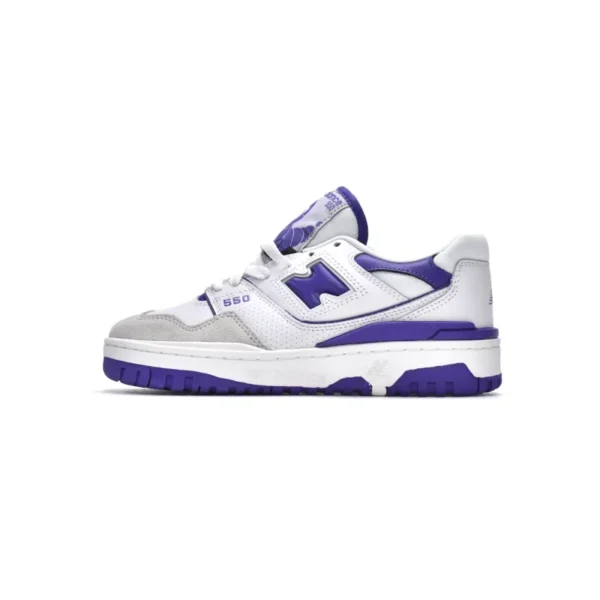 New Balance 550 White Purple BB550WR1